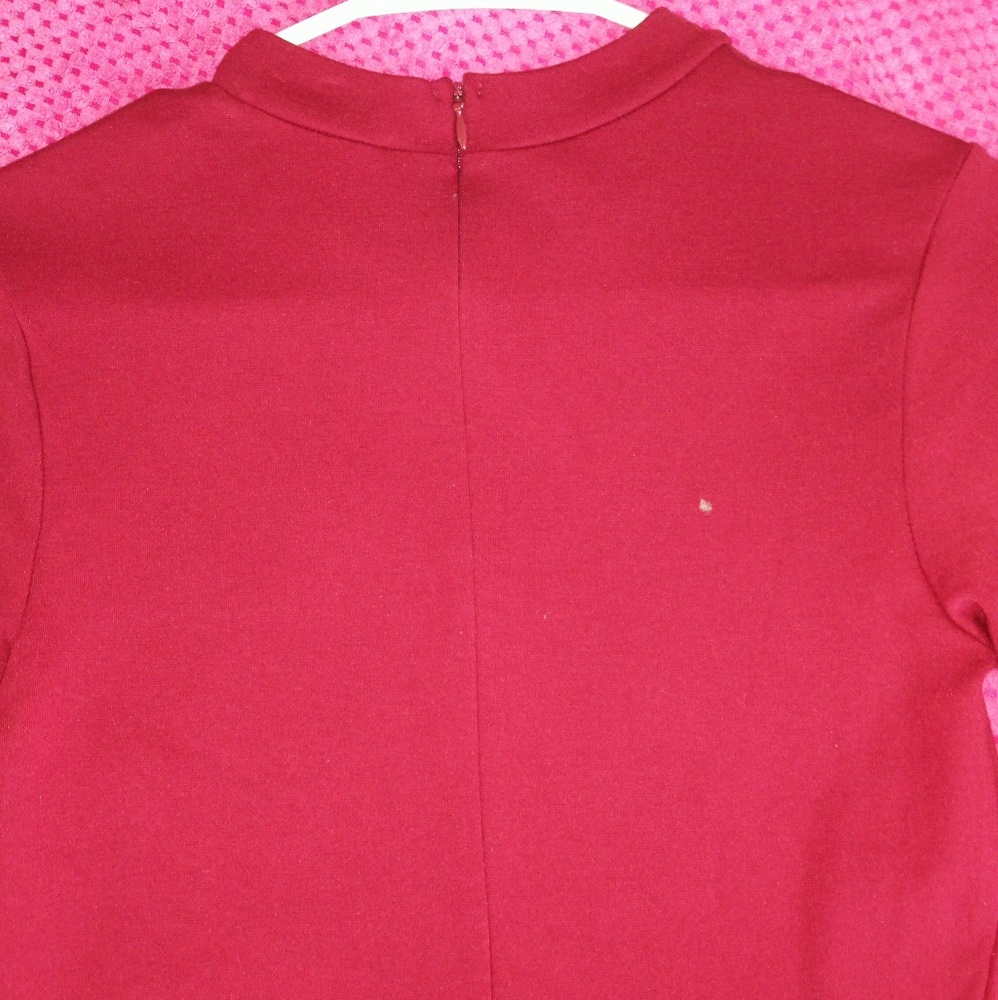 Burgandy Dress